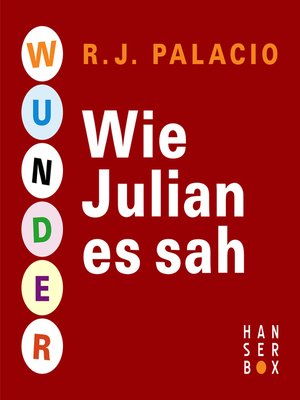 cover image of Wunder--Wie Julian es sah